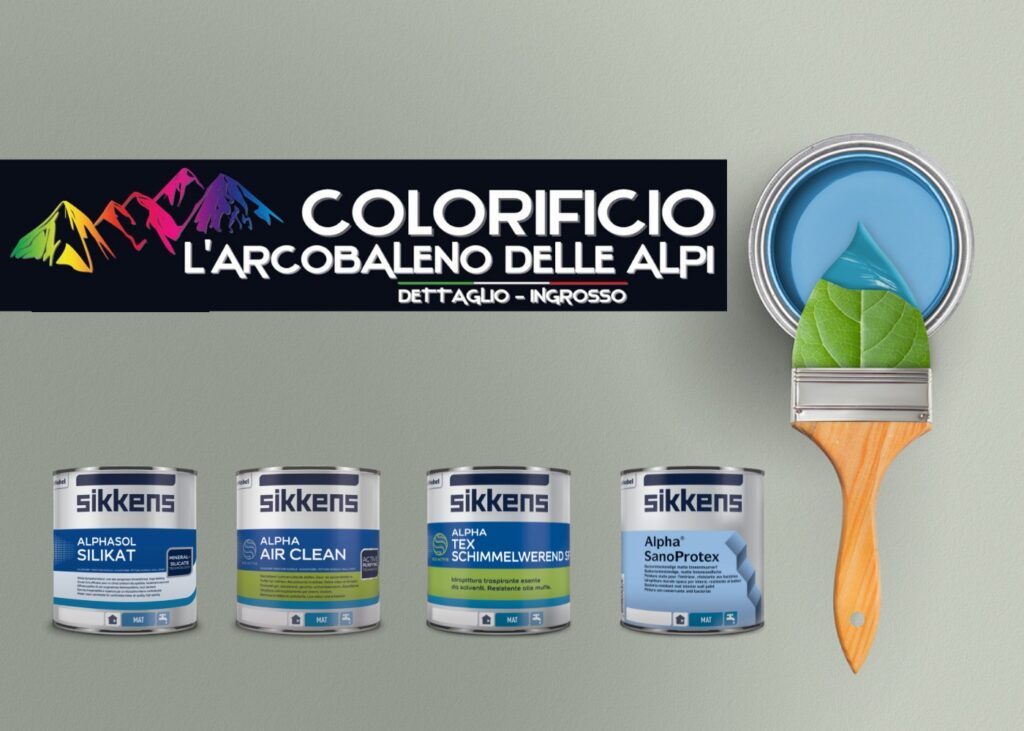 Il colorificio Arcobaleno delle Alpi sposa l’attenzione all’ambiente di Sikkens