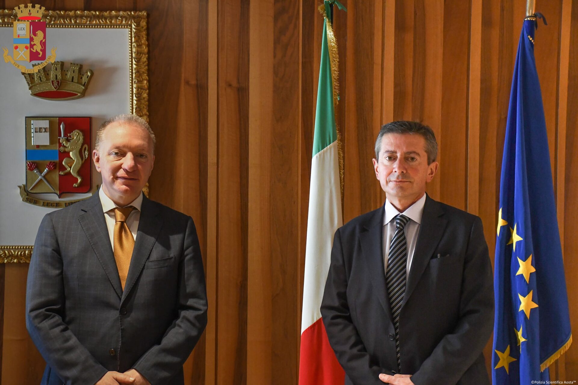 Polizia, nuovo Vicario per il questore Morelli Aostasera