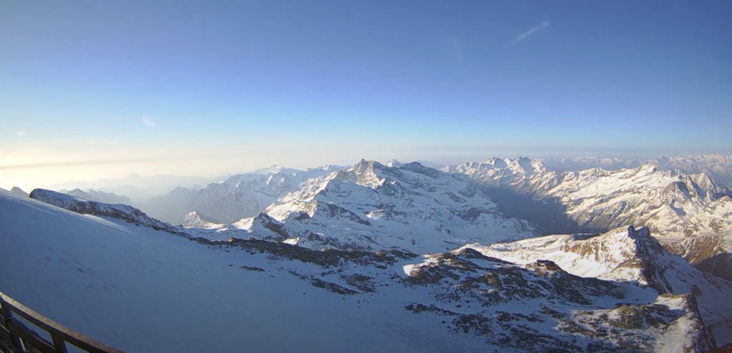 Timelapse Capanna Gnifetti Monte Rosa