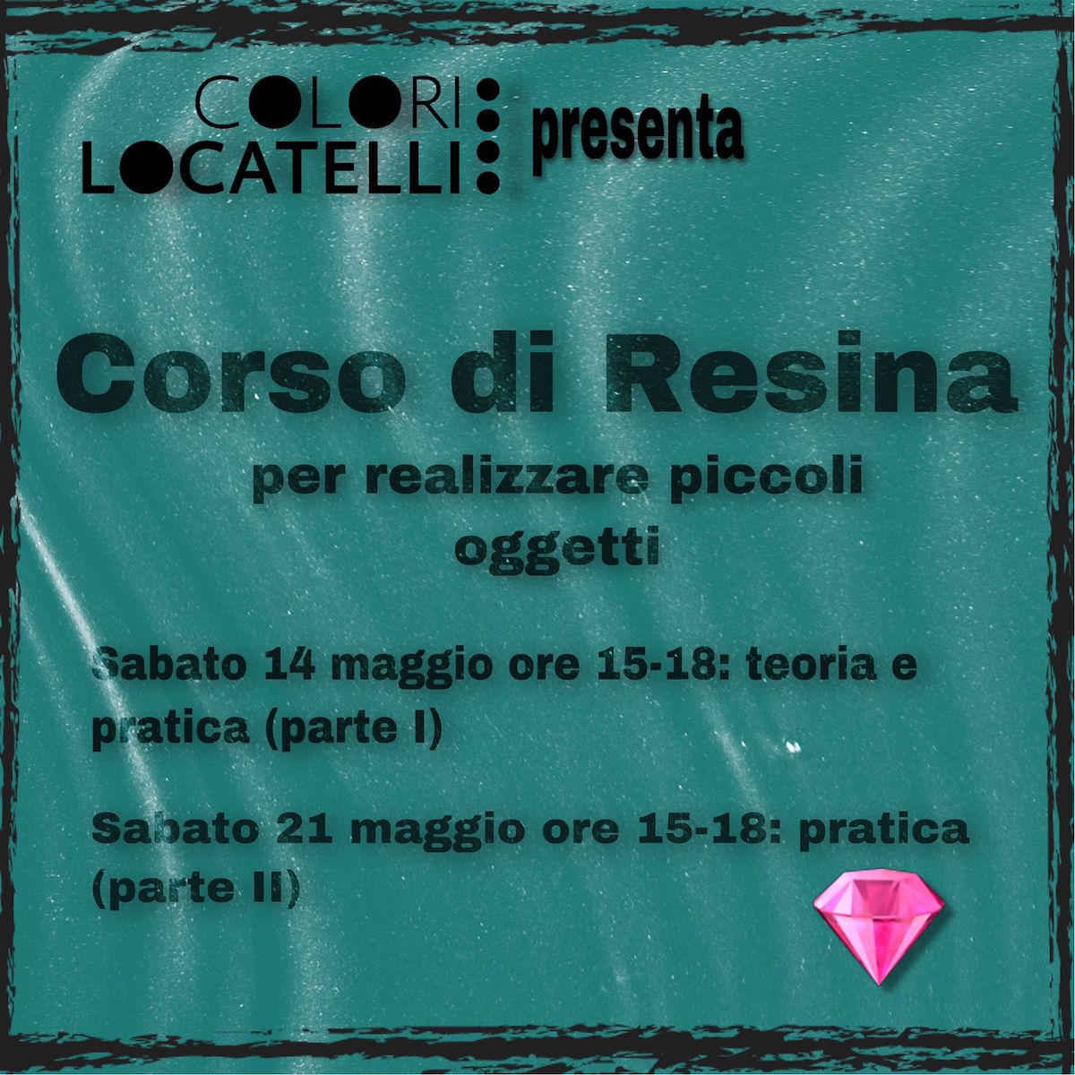 Corso di resina - Colori Locatelli