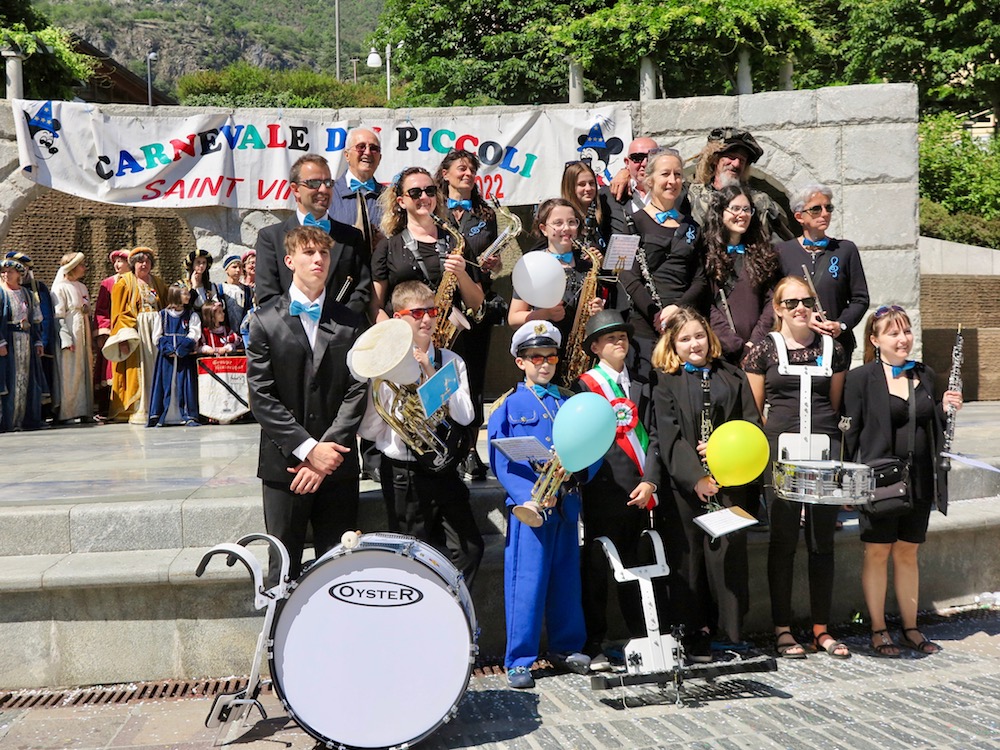 Banda musicale di Saint-Vincent - Carnevale dei Piccoli Saint Vincent Foto Alice Dufour