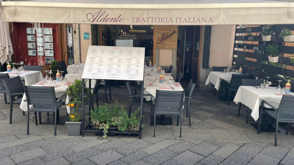 Il nuovo menù della Trattoria Aldente si apre alle eccellenze mondiali