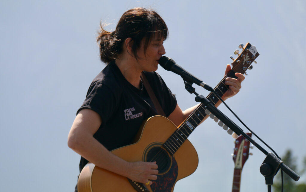 Carmen Consoli a La Salle Foto di Massimiliano Riccio