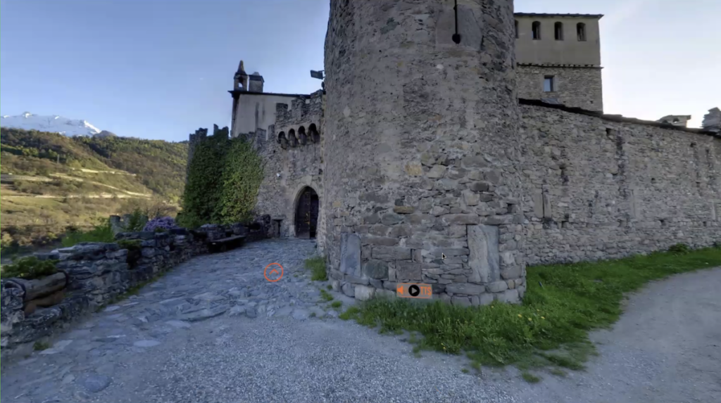 La visita virtuale al castello Sarriod de La Tour
