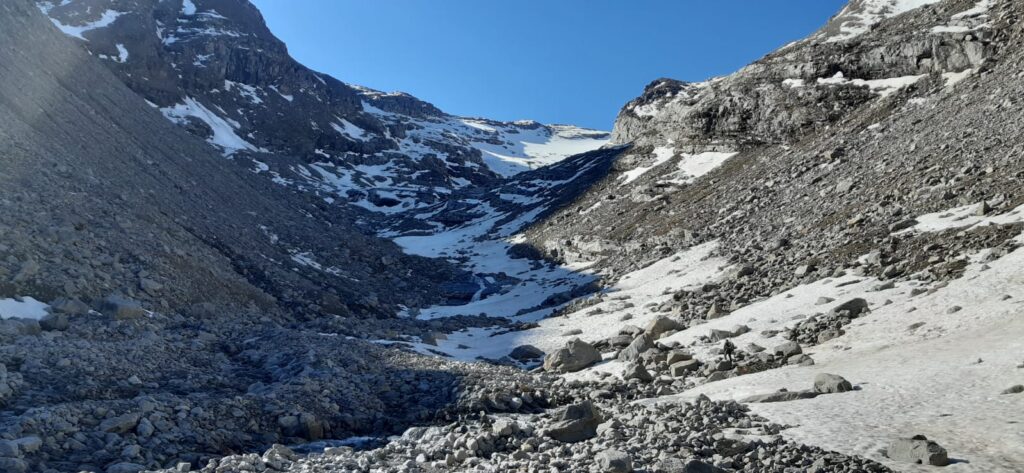 ghiacciaio grand etret foto parco nazionale gran paradiso