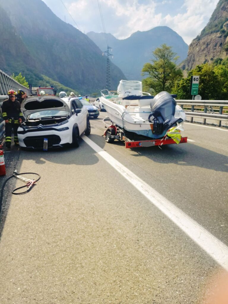 incidente autostrada A5