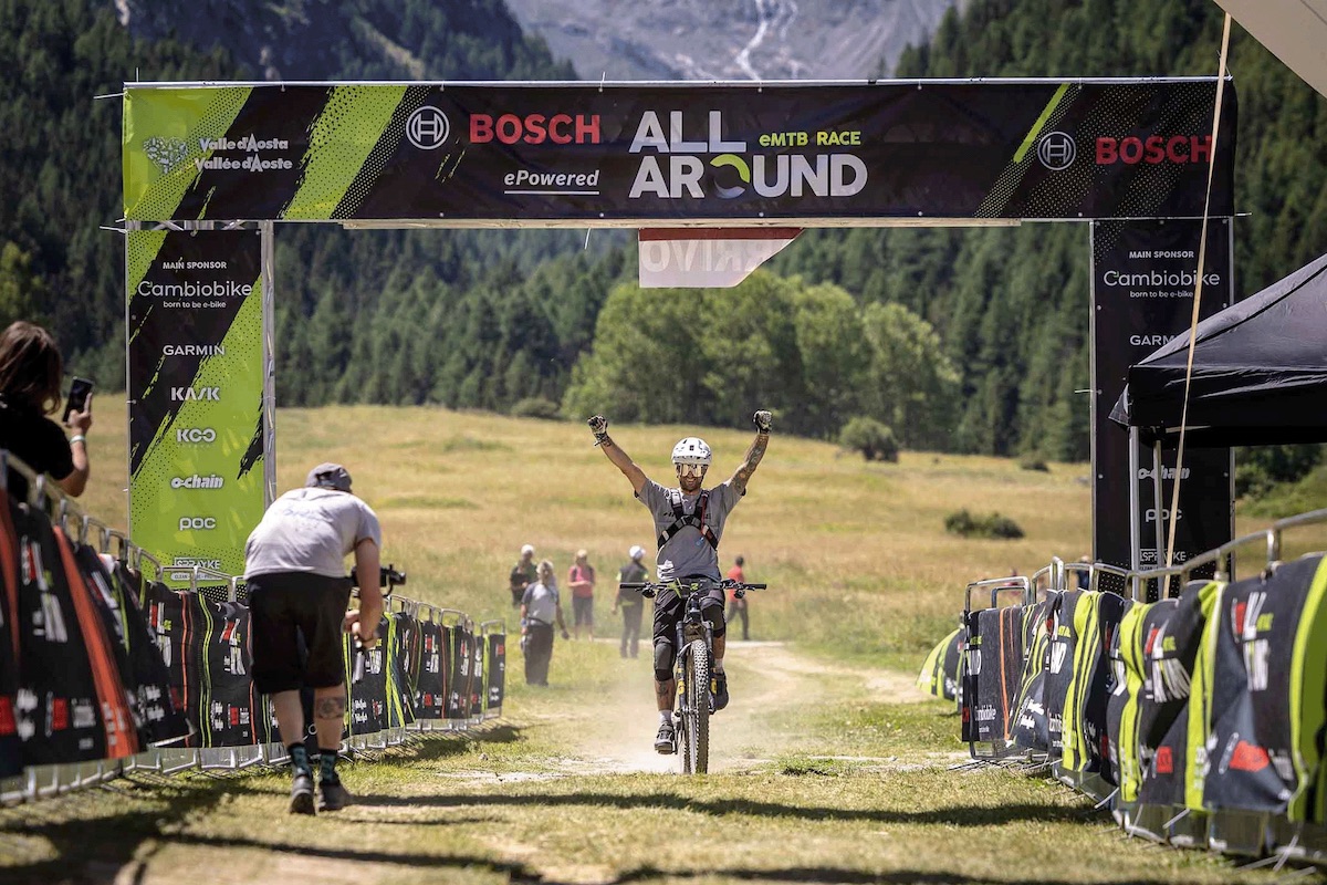 Andrea Garibbo Vince La Prima Edizione Della All Around EMTB - Aostasera