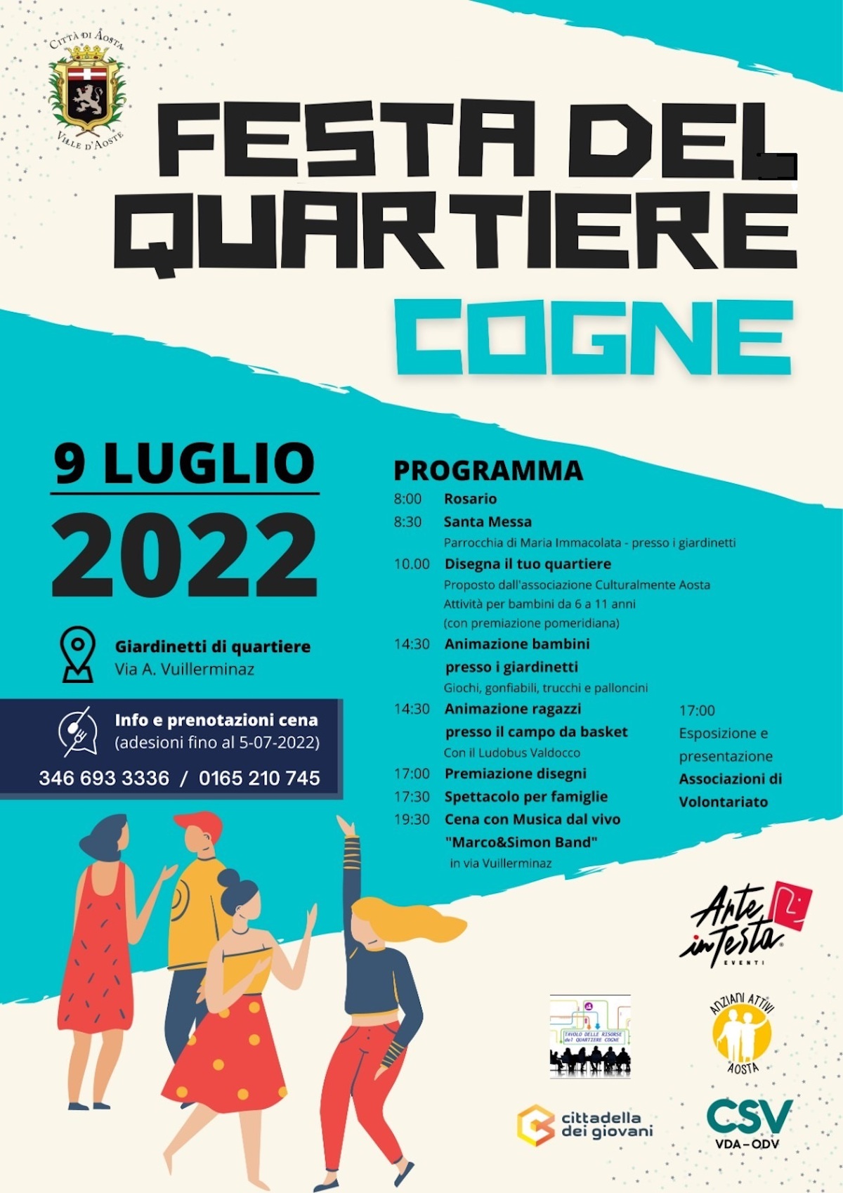 Festa Quartiere Cogne