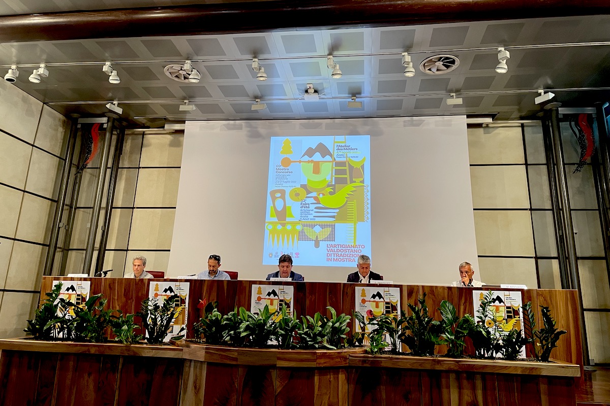 La presentazione degli eventi dell'artigianato estivo 2022