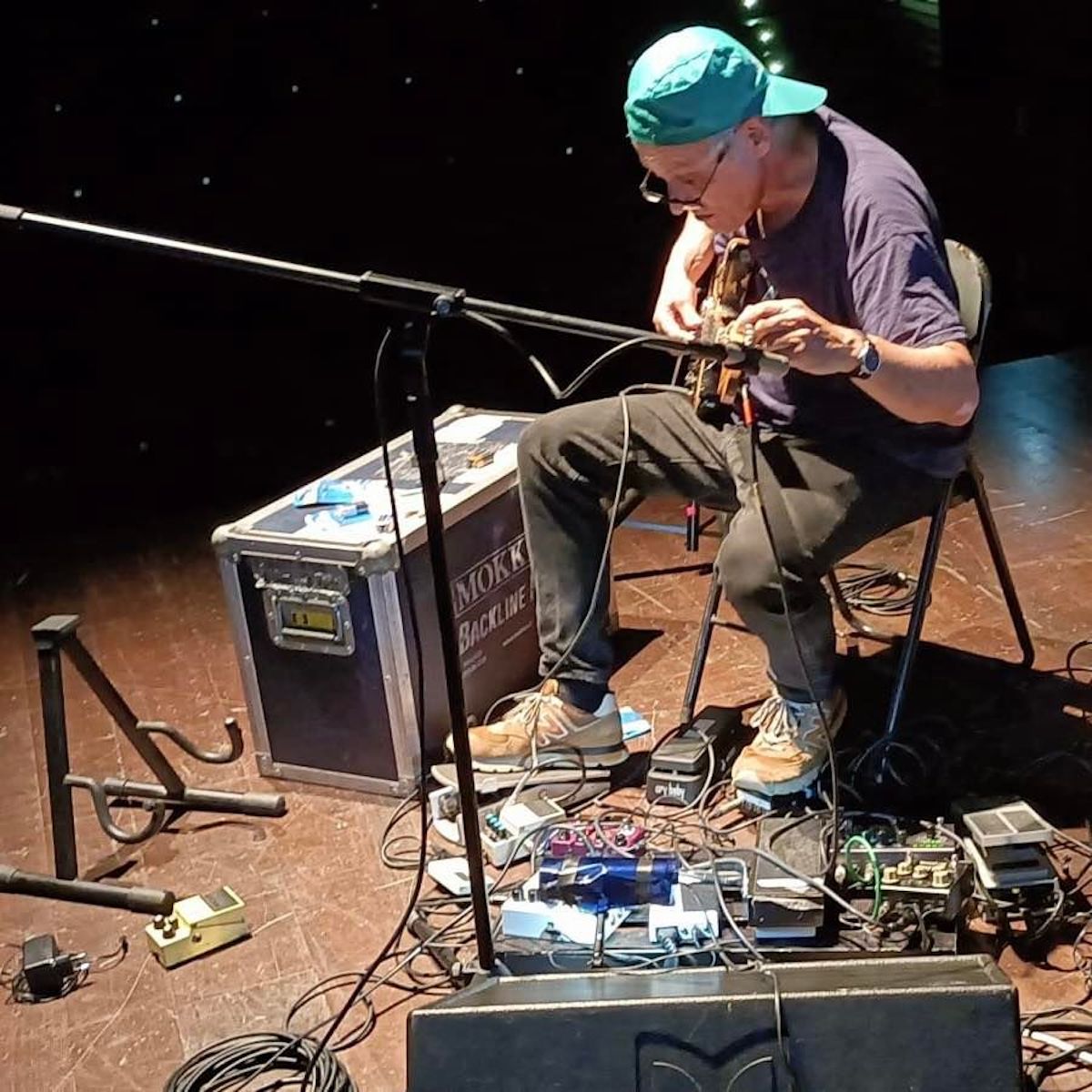 Marc Ribot sul palco dello Splendor per Strade del Cinema