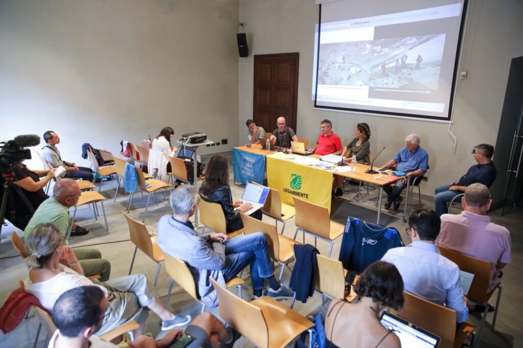 La conferenza stampa di Legambiente 