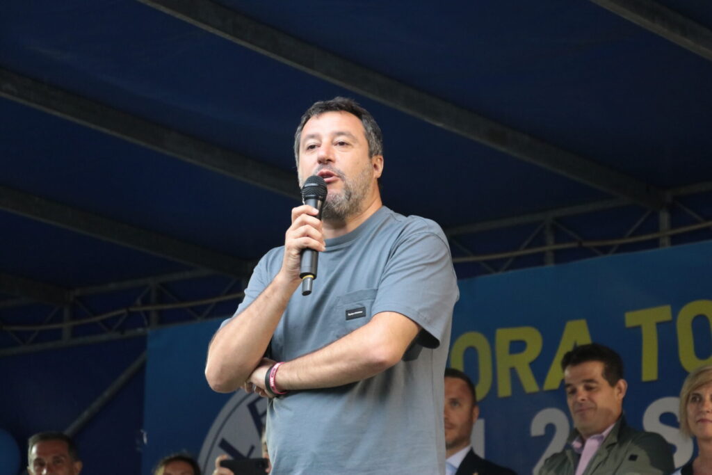 Salvini a Villeneuve