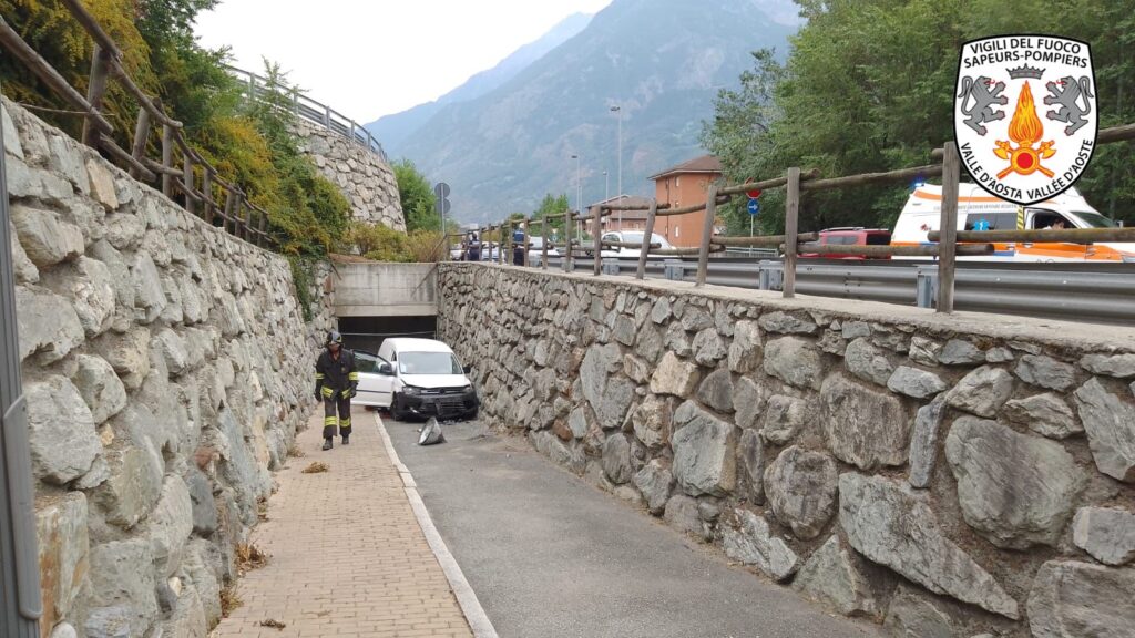 Incidente via Roma Aosta