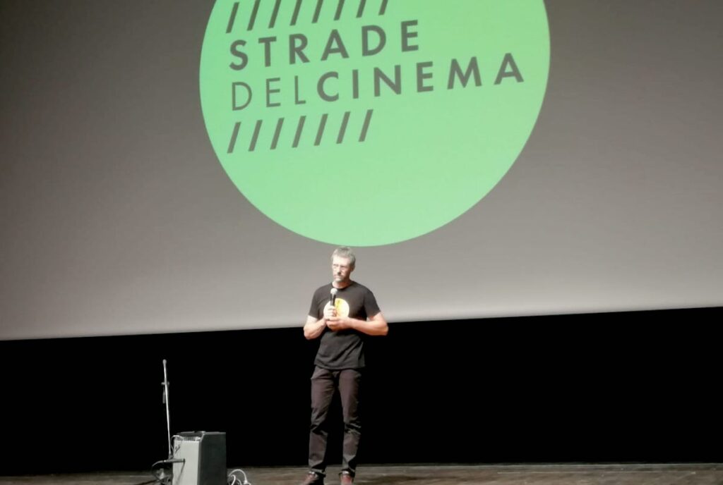 Enrico Montrosset inaugura l'edizione 2022 di Strade del Cinema