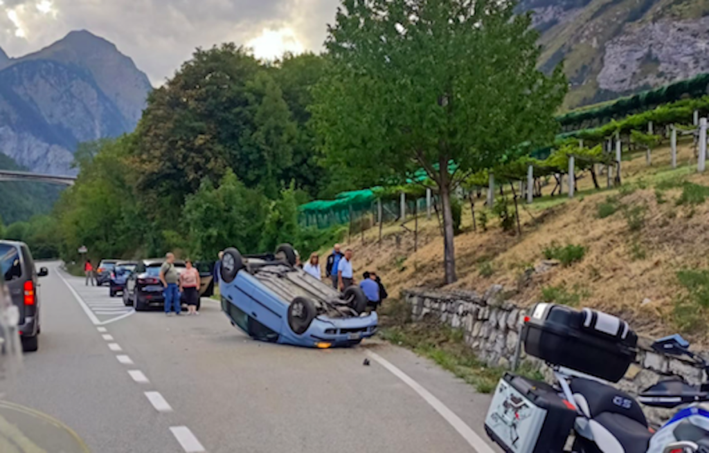 incidente stradale Morgex