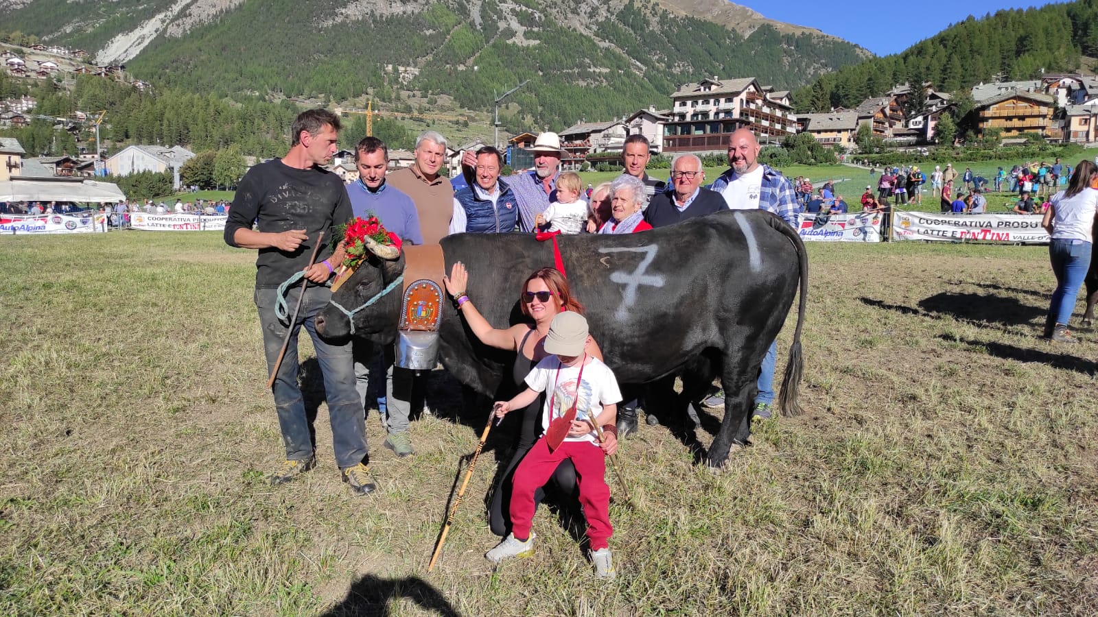 Mourina di Massimiliano Garin, regina di primo peso in casa a Cogne