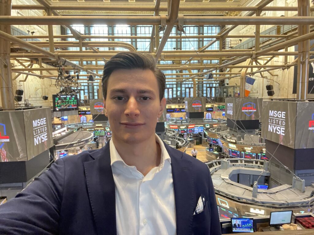 Matteo Talarico a Wall Street