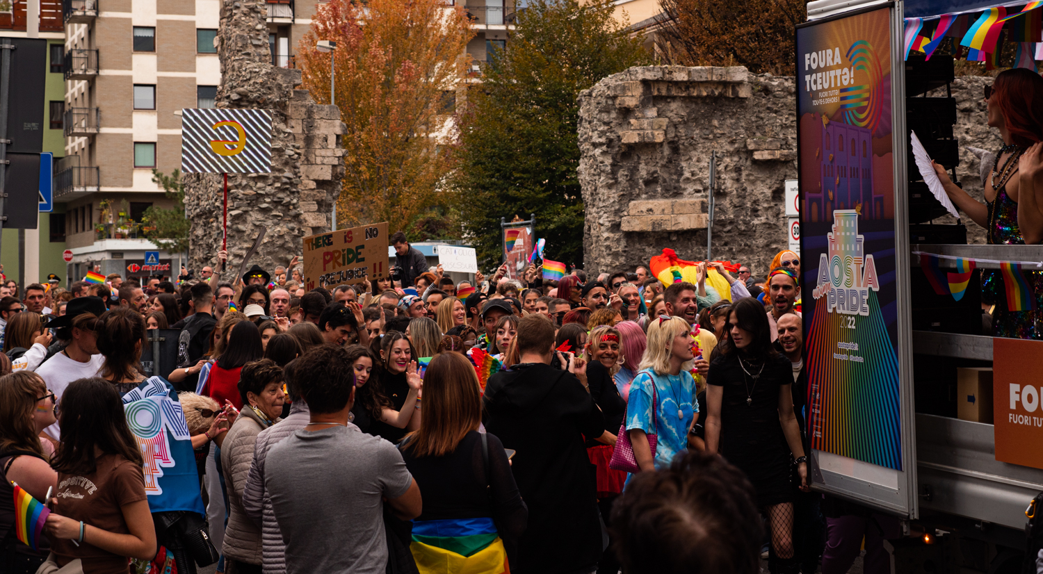 Aosta Pride - foto di Riccardo Fiou 
