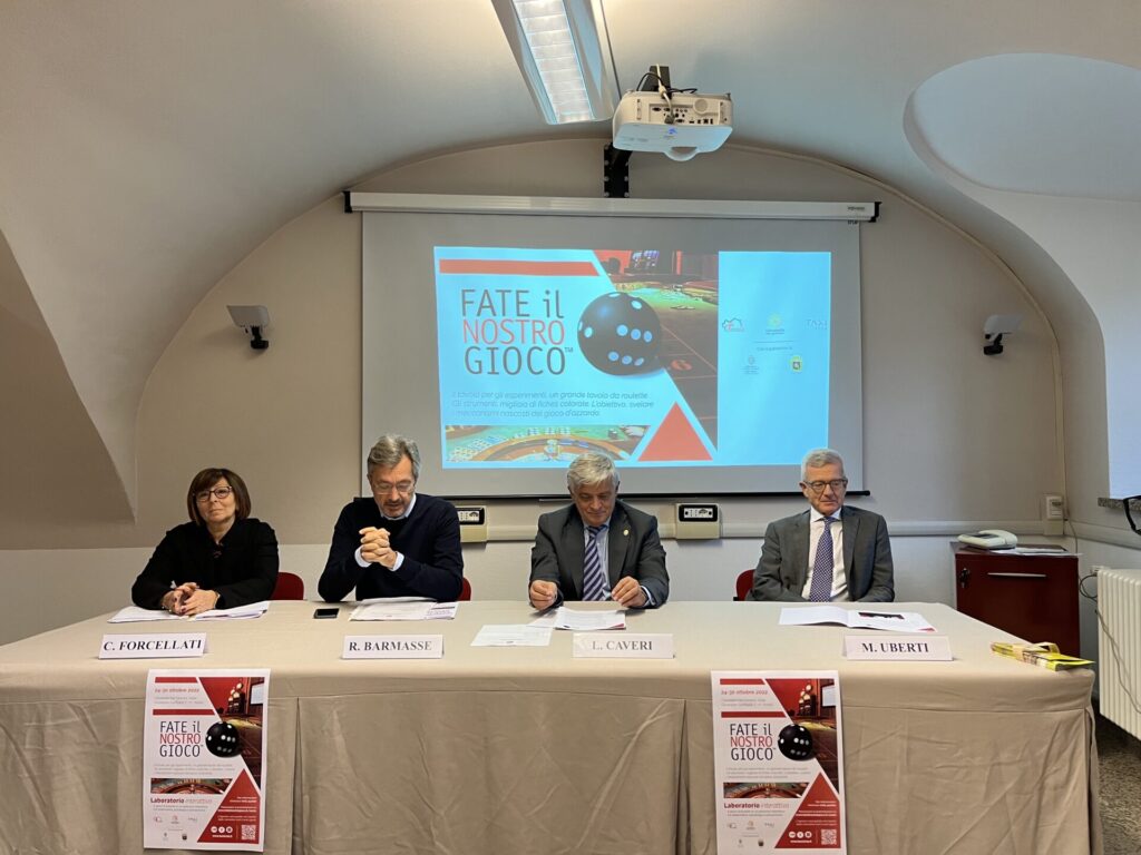 Da sinistra Clotilde Forcellati, Roberto Alessandro Barmasse, Luciano Caveri e Massimo Uberti
