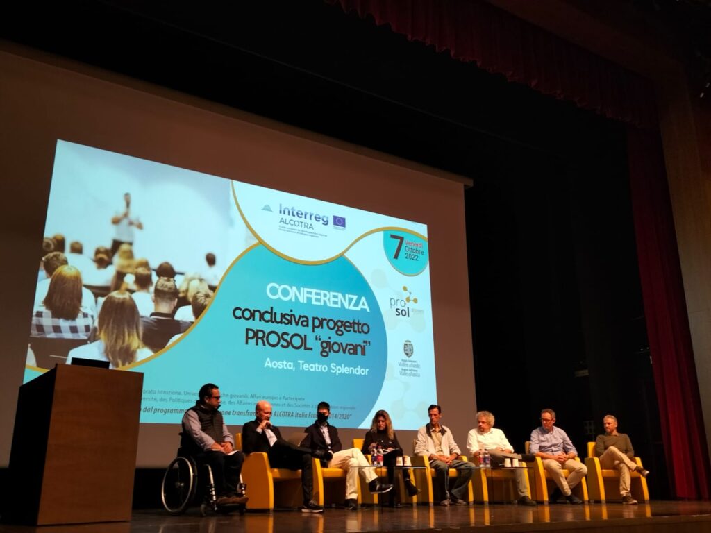 Conferenza conclusiva del progetto Prosol giovani