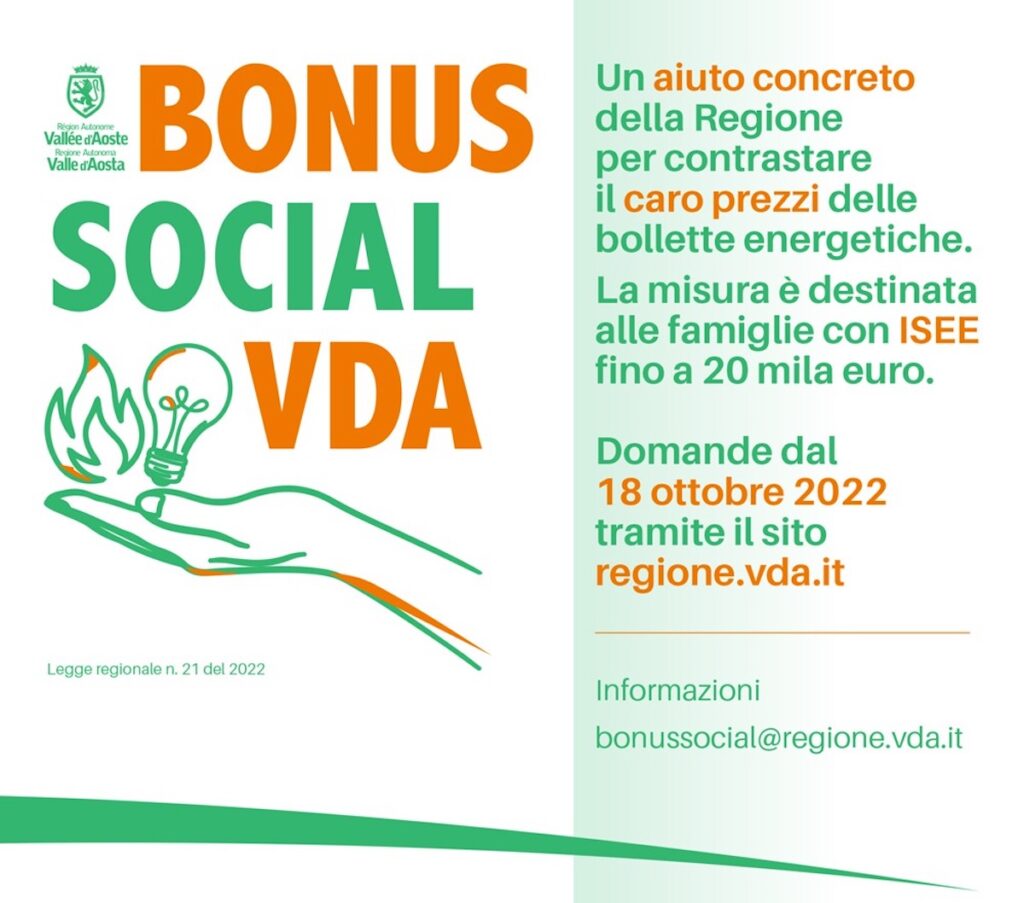 Bonus Social VdA, 3.300 Domande Presentate - Aostasera