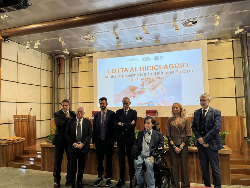 L’incontro “Lotta al ricicliaggio”