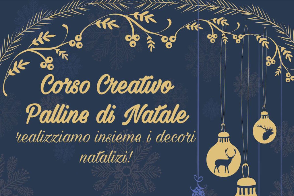 Da Colori Locatelli ecco il Corso creativo per realizzare palline e decorazioni di Natale