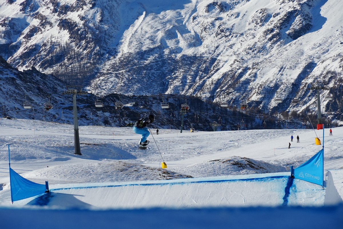 Coppa del Mondo snowboard Cervinia foto Gianluca Gobbi
