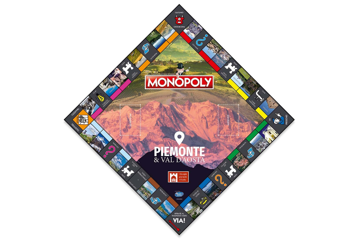 Il Monopoly Piemonte e Valle d'Aosta