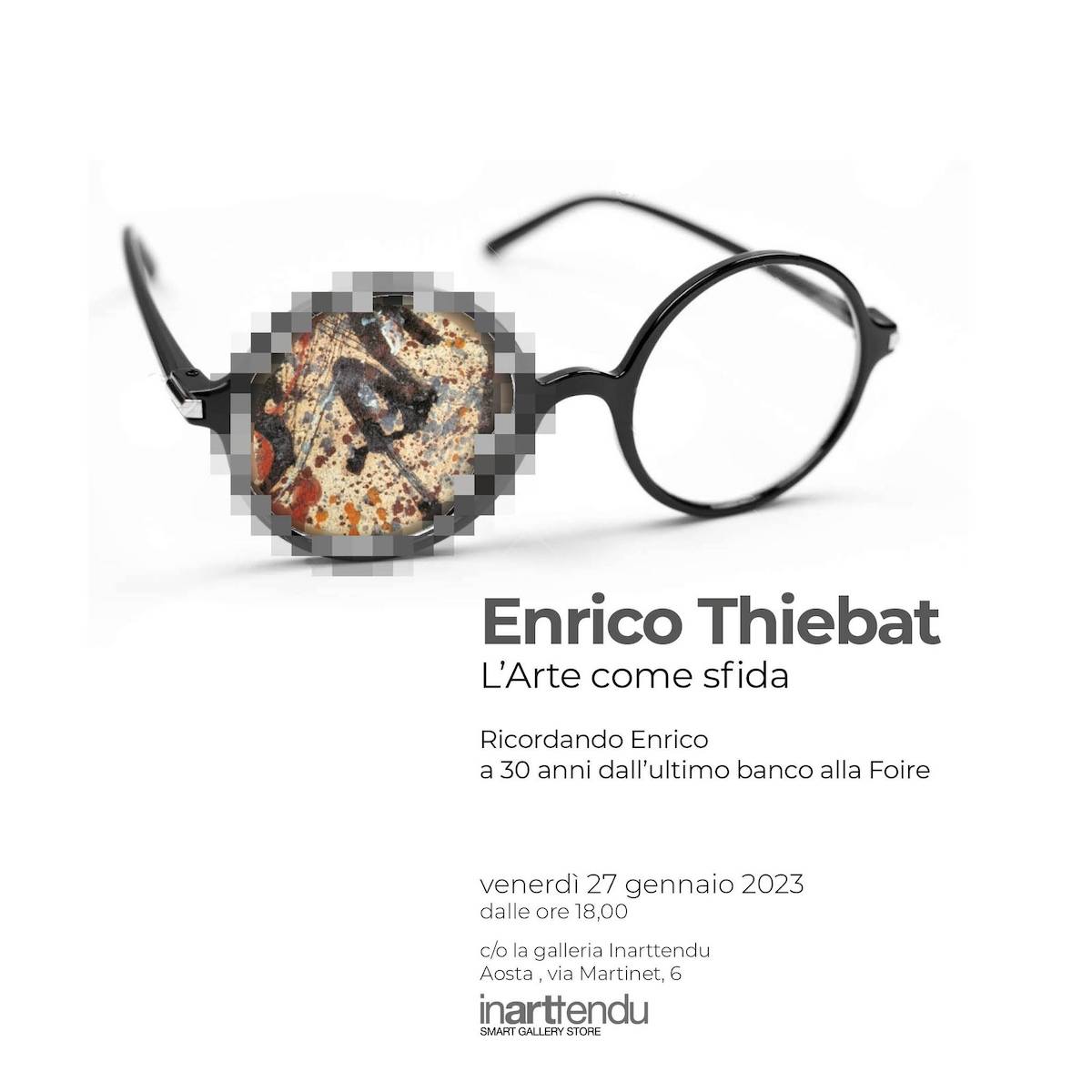 Enrico Thiébat - mostra