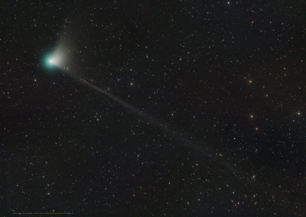 La cometa C/2022 E3 ZTF o di Neanderthal foto NASA