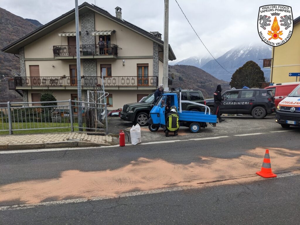 Incidente stradale a Variney: un ferito