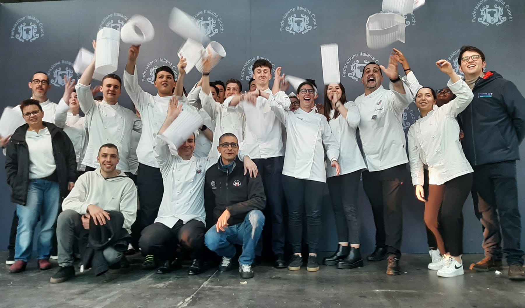 Gli studenti Ipra a Rimini - Foto Pietro Margiotta 