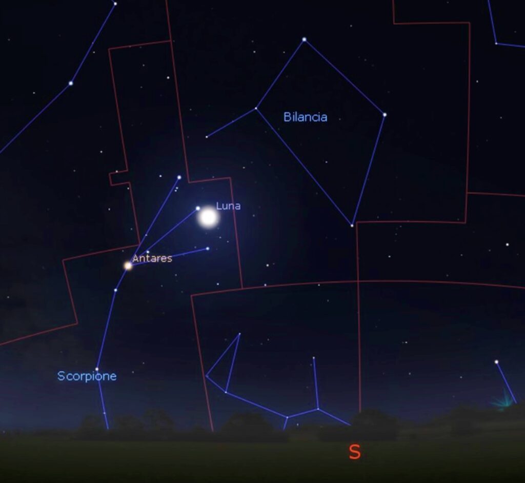 Luna e Antares feb h elab
