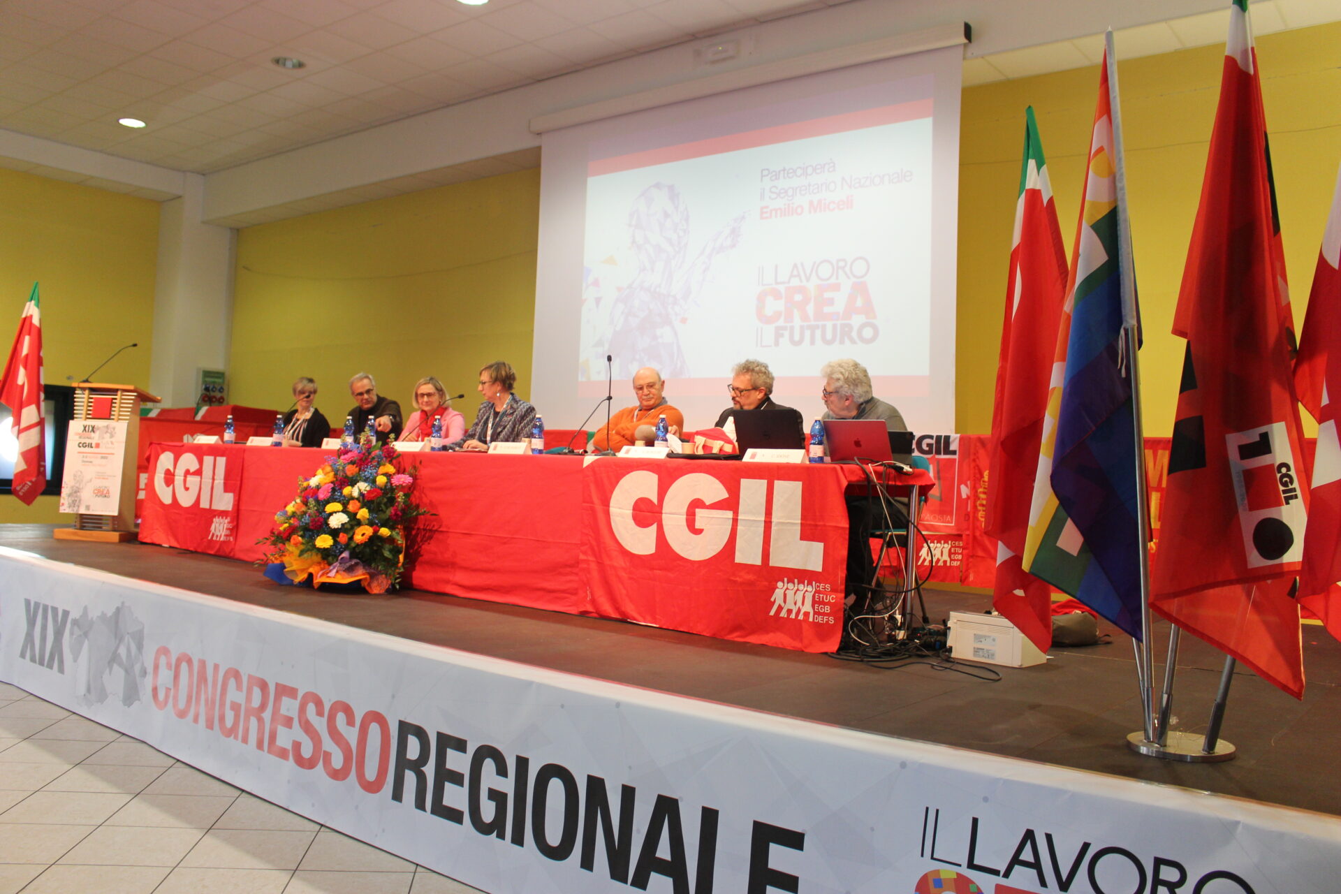 XIX congresso regionale della CGIL