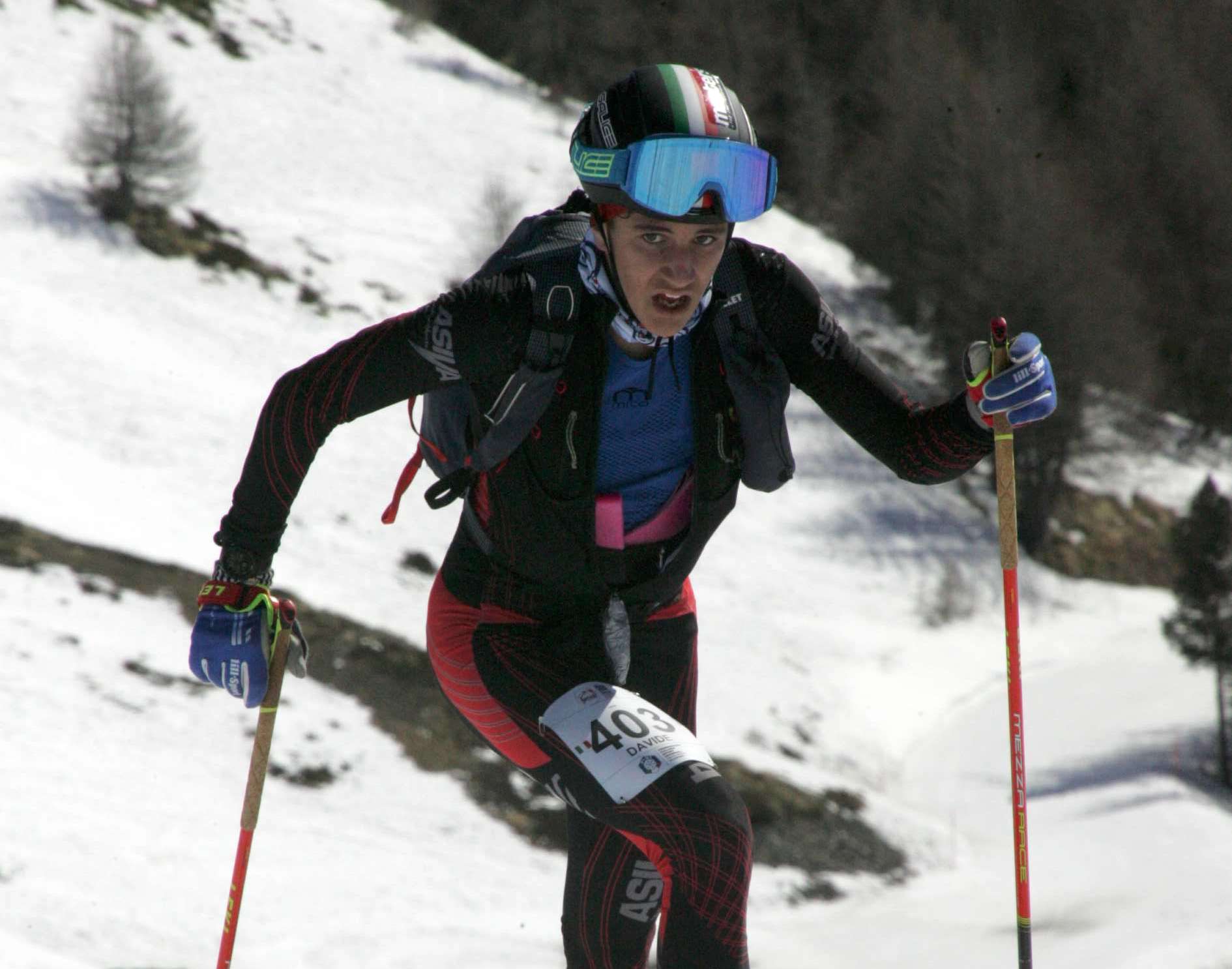Davide Gadin - Coppa del Mondo Giovani di Scialpinismo 