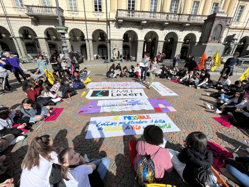 La parata delle scuole valdostane