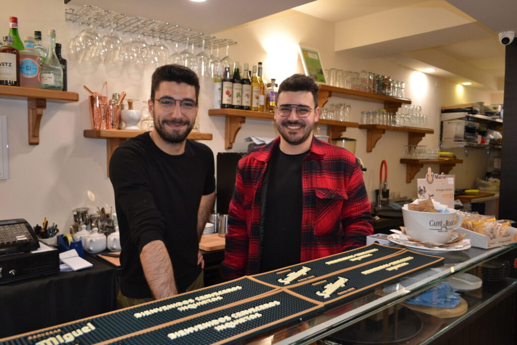 Samuele D’Asta e Giorgio Basilio del Caffè Bellini