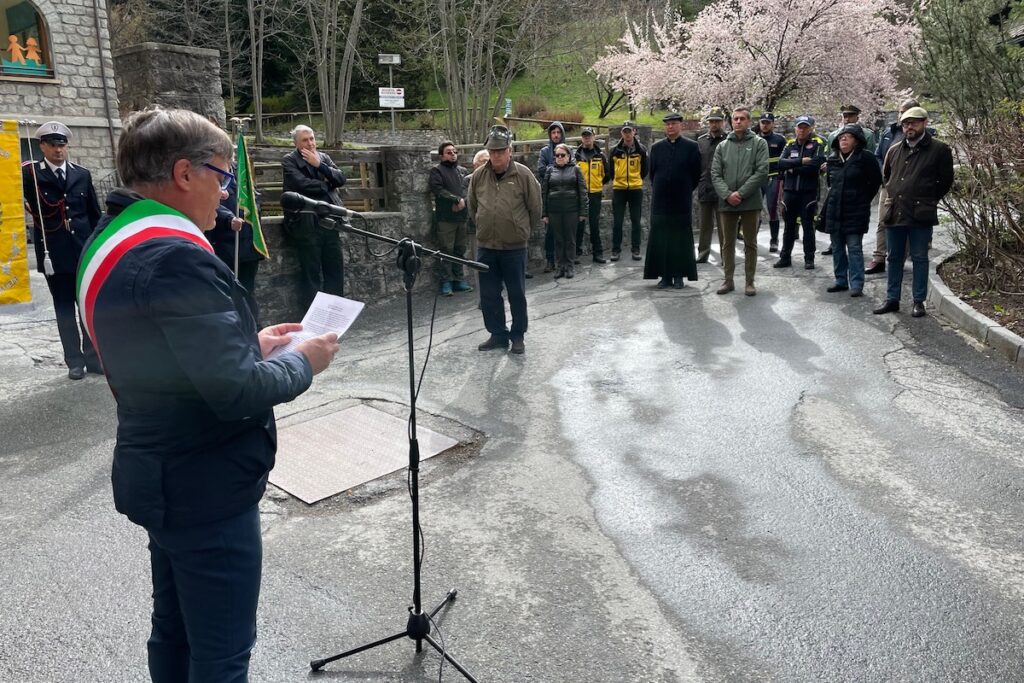 Le celebrazioni del 25 aprile 2023 a Courmayeur