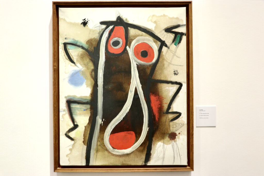 Mostra E quando sogno che vedo chiaro opere di Joan Mirò