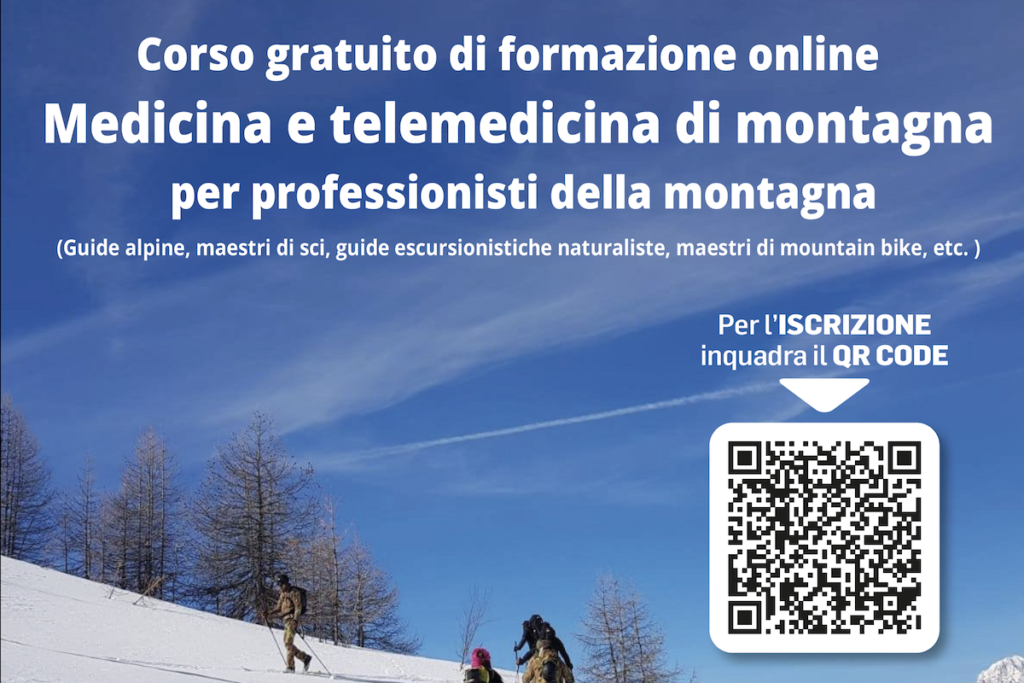 Fondazione Montagna Sicura lancia un corso online di Medicina e telemedicina di montagna