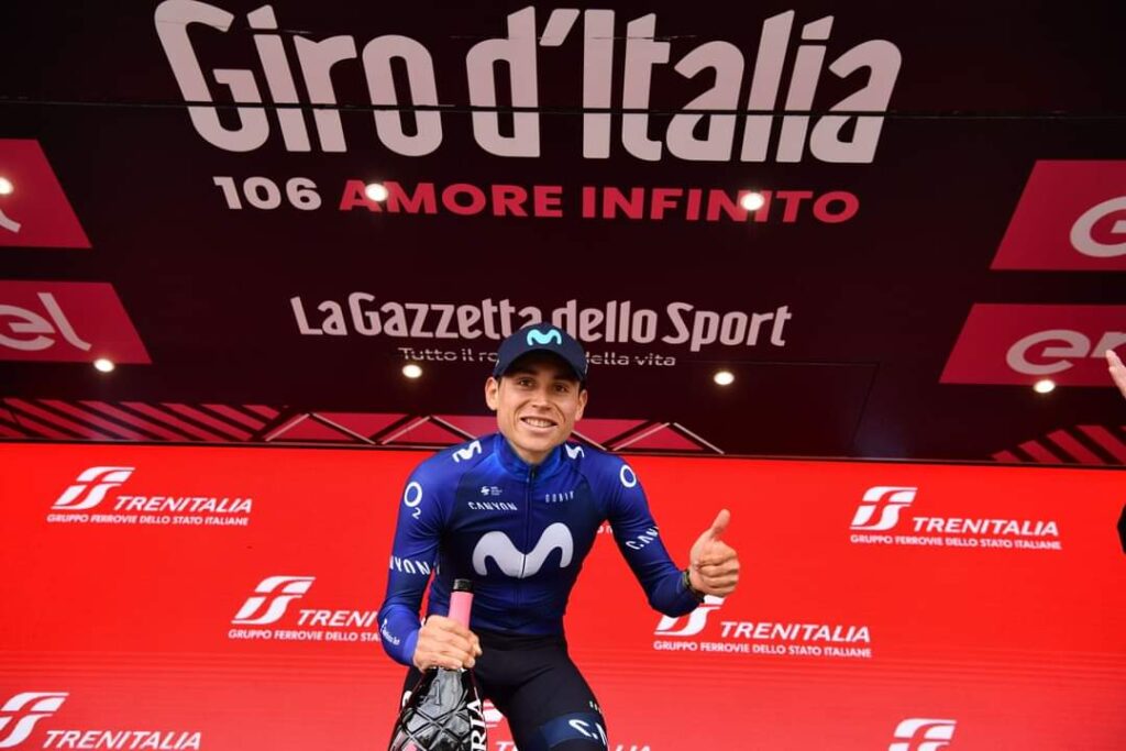 Einar Rubi Foto ufficiale Giro Italia