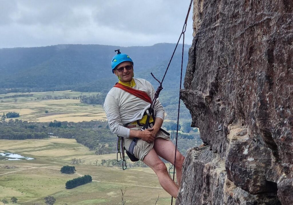 Franco Spataro arrampicata