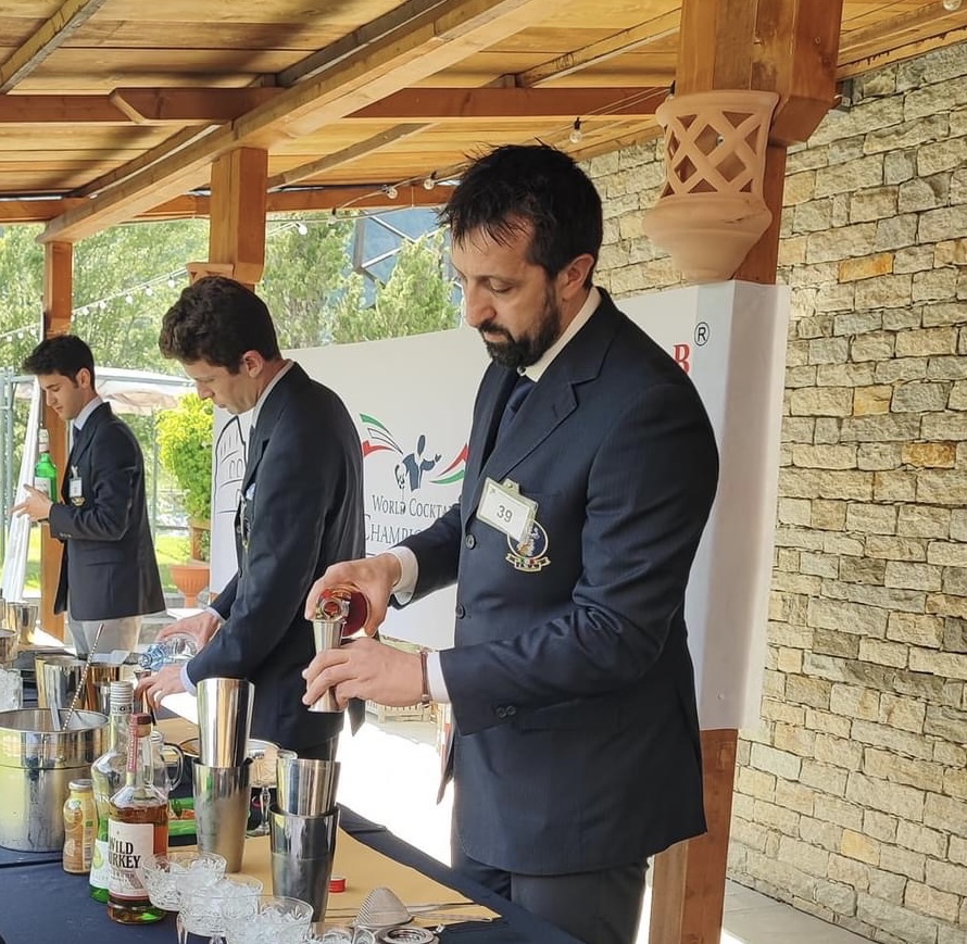 Vincenzo Mercurio è il Bartender dell’anno di Valle d’Aosta, Piemonte e Lombardia