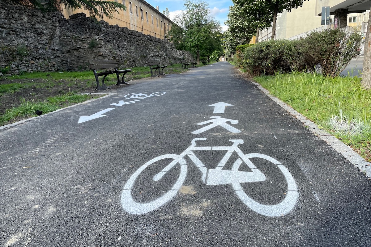 Pista ciclabile Aosta