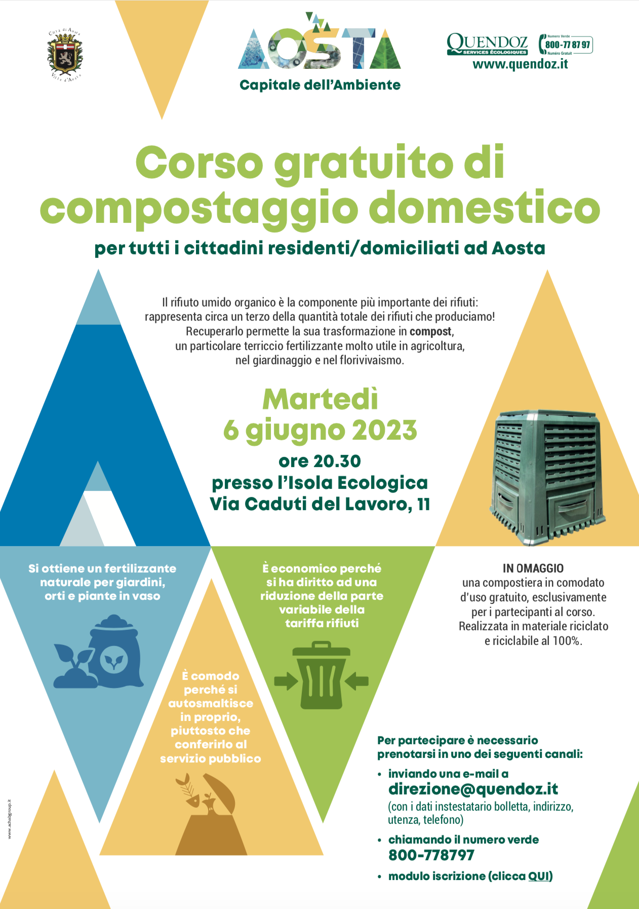 Compostiera domestica, tutte le info - Idee Green