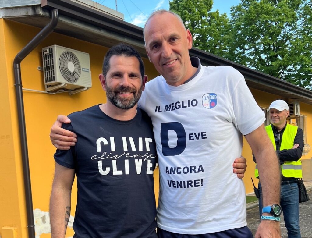 Sergio Pellissier e Stefano Bottani foto FC Clivense