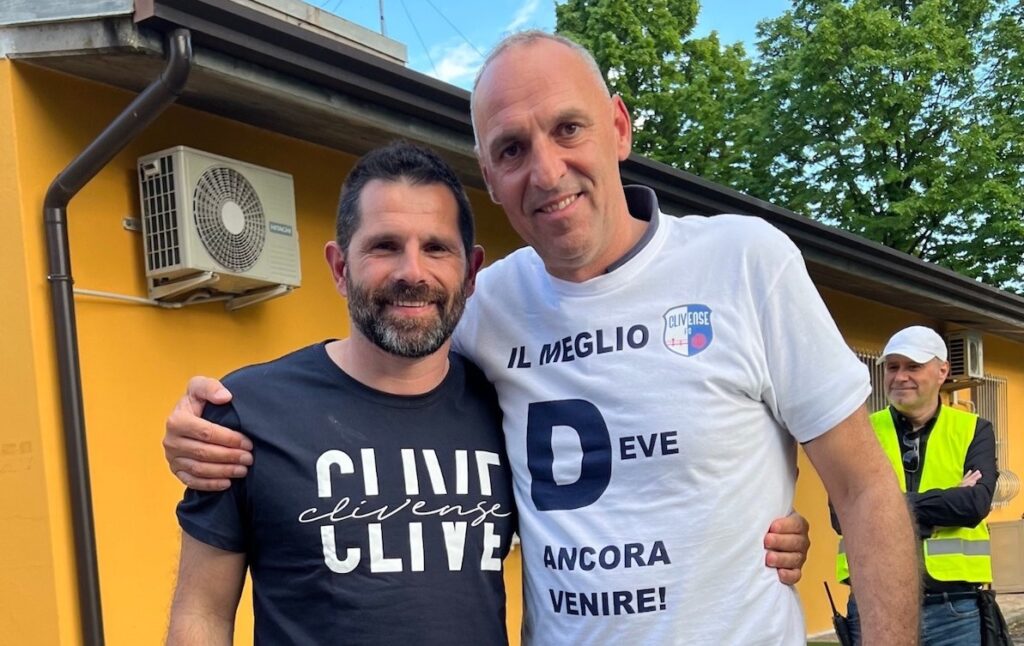 Sergio Pellissier e Stefano Bottani foto FC Clivense bis