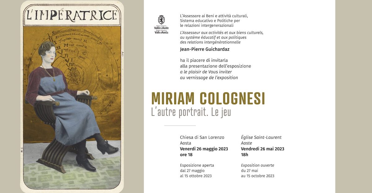 Miriam Colognesi in mostra con “L’autre portrait. Le jeu”
