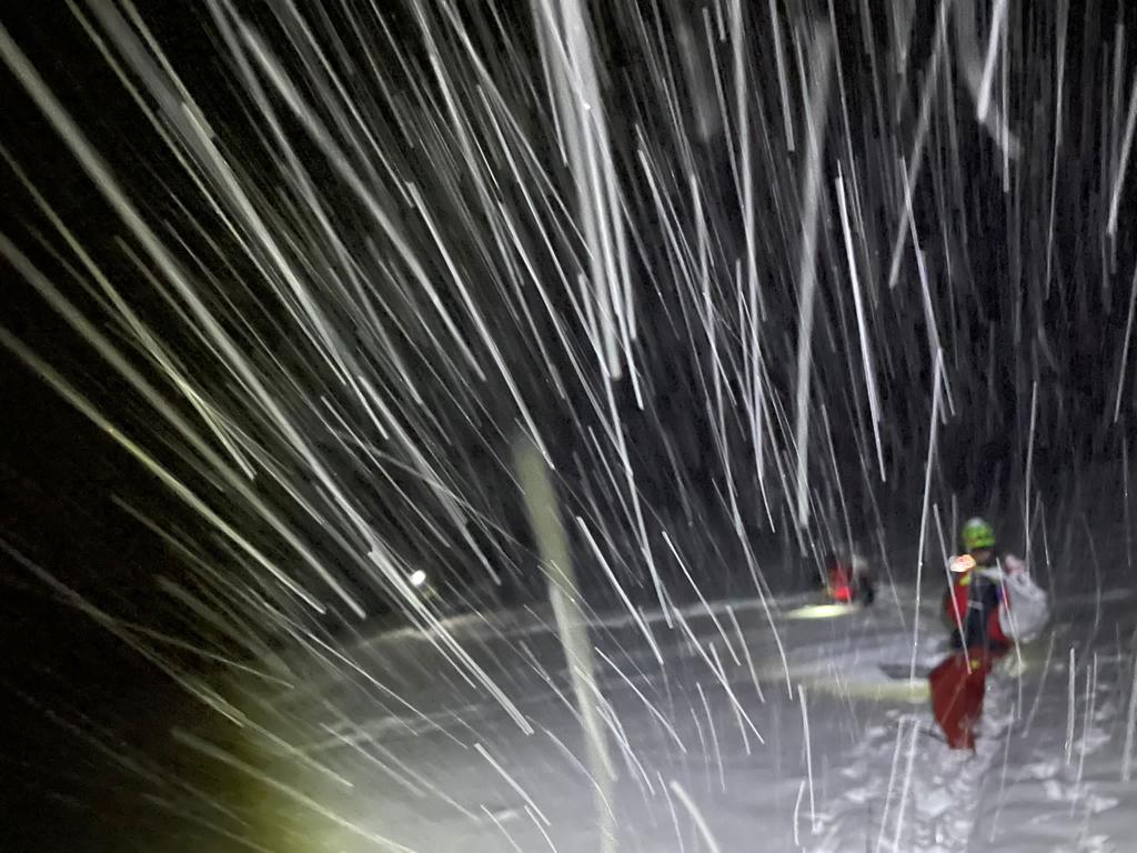 alpinisti recuperati sul Gran Paradiso